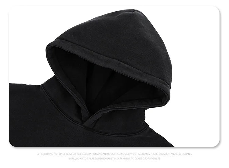Fleece cotton blend hoodie Street King Limited