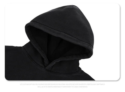 Fleece cotton blend hoodie Street King Limited