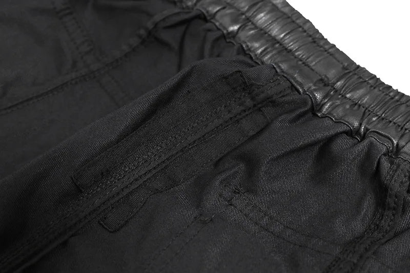 new men 2023 rick waxed tactical paratrooper cargo comfortable cotton parkour sweat casual pants sweatpants tag 720 unique joggers style 202