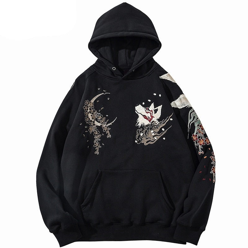 "Mountain Winds" Unisex Men Women Streetwear Graphic Hoodie Daulet Apparel