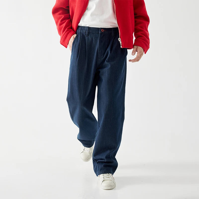 wide leg jeans men streetwear fashion loose casual plus size denim baggy jeans pants cityboy oversize cargo jeans trousers utility cargo pants