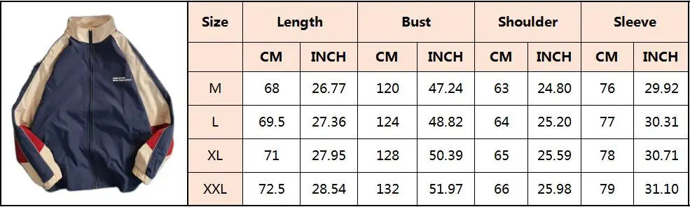 hip hop varsity baseball jackets mens harajuku patchwork color block coats oversized casual loose thin windbreaker jacket unisex unique default style 4332