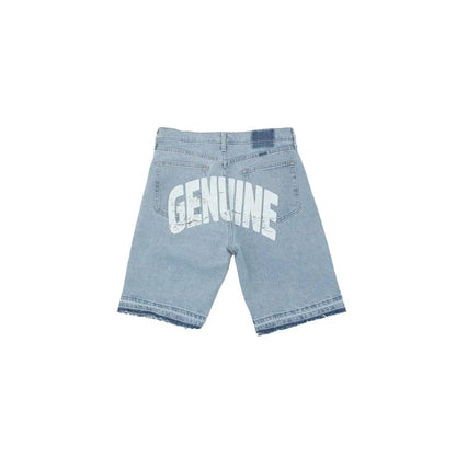 Denim Gym Shorts Men Women Y2K Hip Hop Retro Rhinestones Streetwear Shorts Gothic Baggy Jeans High Waist Basketball Shorts Street King Limited