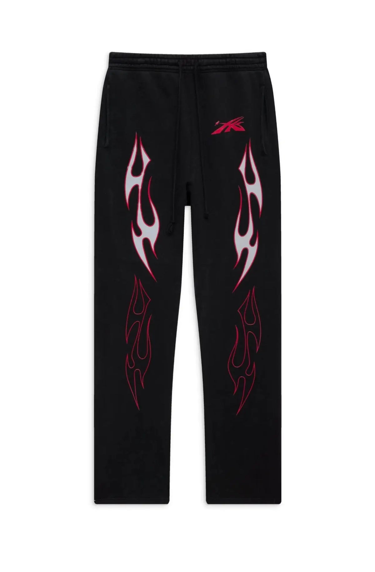 new arrival hs studios airbrushed skull print high street cotton winter pants sport casual pants urban fashion pants