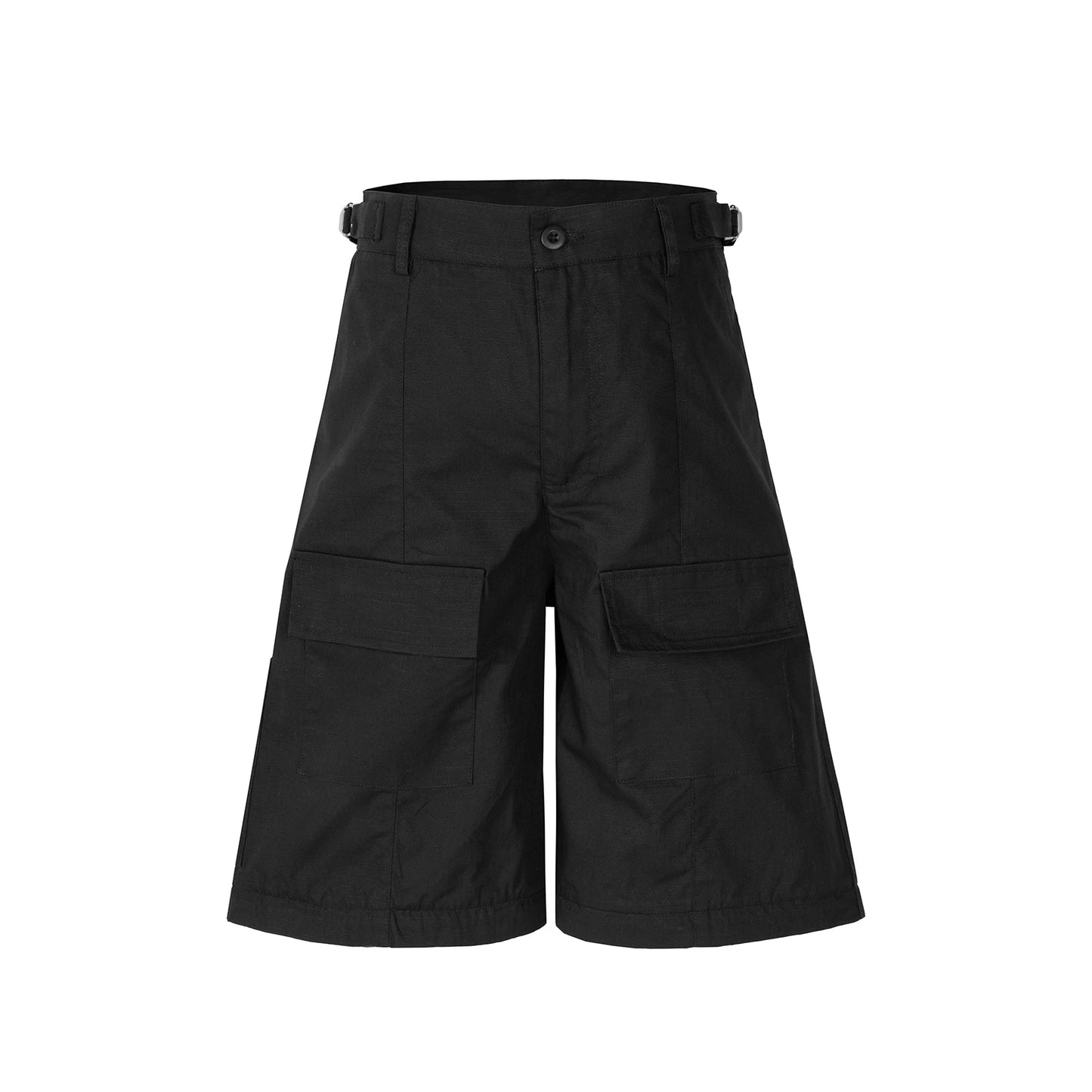 y2k high street flared cargo multi pocket detachable workwear pants for men and women solid ropa hombre overalls oversized unique cargo style 352