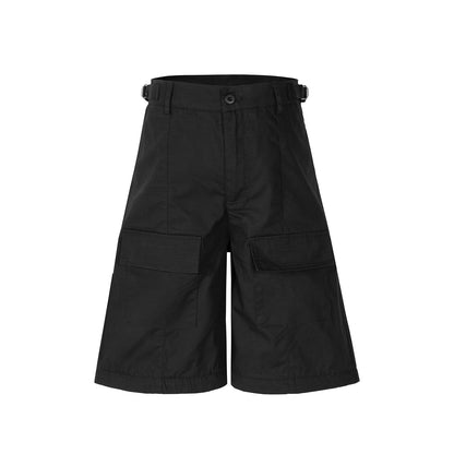 y2k high street flared cargo multi pocket detachable workwear pants for men and women solid ropa hombre overalls oversized unique cargo style 352