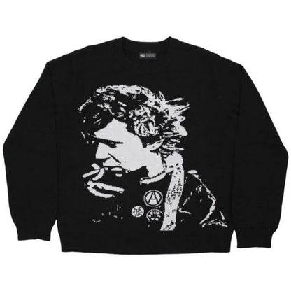 y2k women clothes sweater zipper Sweatshirt long sleeve top Streewear hip hop punk retro clothes Harajuku Trendy oversize clothe Street King Limited