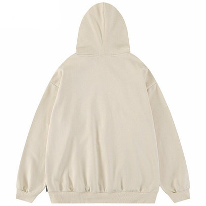 "Blurred Lines" Unisex Men Women Streetwear Graphic Hoodie Daulet Apparel