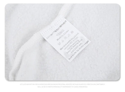 24AW do dirty damage print fleece hoodie Street King Limited