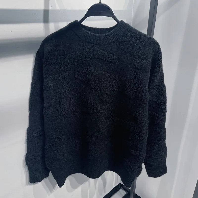 New 2022 Luxury Gentleman Cotton Classic whale Casual Sweaters Pullovers Asian Size Homme Thicken High Quality Drake #A495 Street King Limited