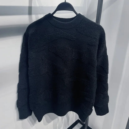 New 2022 Luxury Gentleman Cotton Classic whale Casual Sweaters Pullovers Asian Size Homme Thicken High Quality Drake #A495 Street King Limited