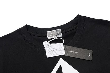 High Quality CAVEMPT Tops Tee Phantom Letter Printing Classic All-match Men Woman Loose O-Neck Summer C.E T Shirt Street King Limited