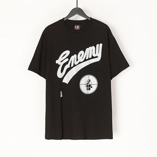 Saint T-shirt Summer Men Woman High Quality Street Hip Hop Chaopai Lovers Loose Casual O-Neck Wash Top Tees Street King Limited