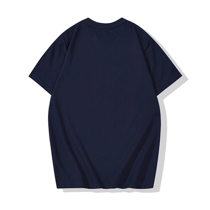 2022 Summer T Shirt  Men Amekaji Vintage High Quality Cotton Animal Printed Short Sleeve Tshirts Male Round Neck Casual Top Tees Street King Limited