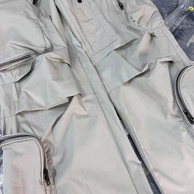 multi pocket workwear pants unique default style 1209