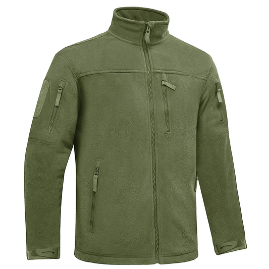 winter fleece jacket mens zipper pockets work jacket thermal warm full zip fishing hiking coats outwear man windbreaker clean everyday pants