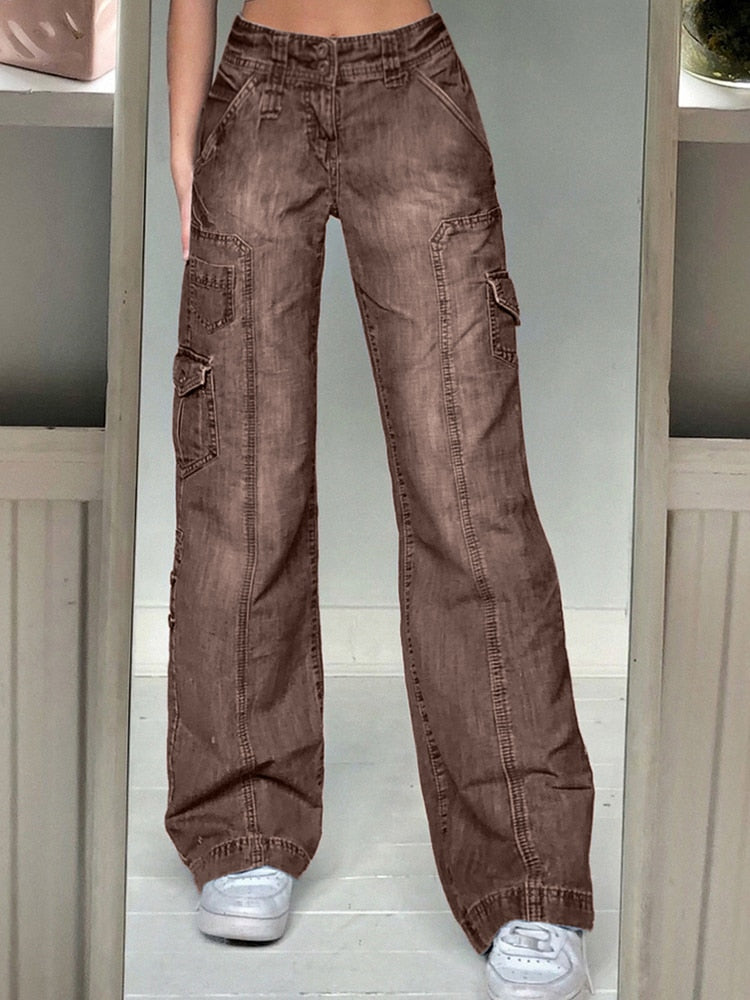 "Patched" Unisex Men Women Streetwear Denim Pants Daulet Apparel