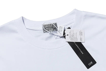 High Quality CAVEMPT Tops Tee Phantom Letter Printing Classic All-match Men Woman Loose O-Neck Summer C.E T Shirt Street King Limited