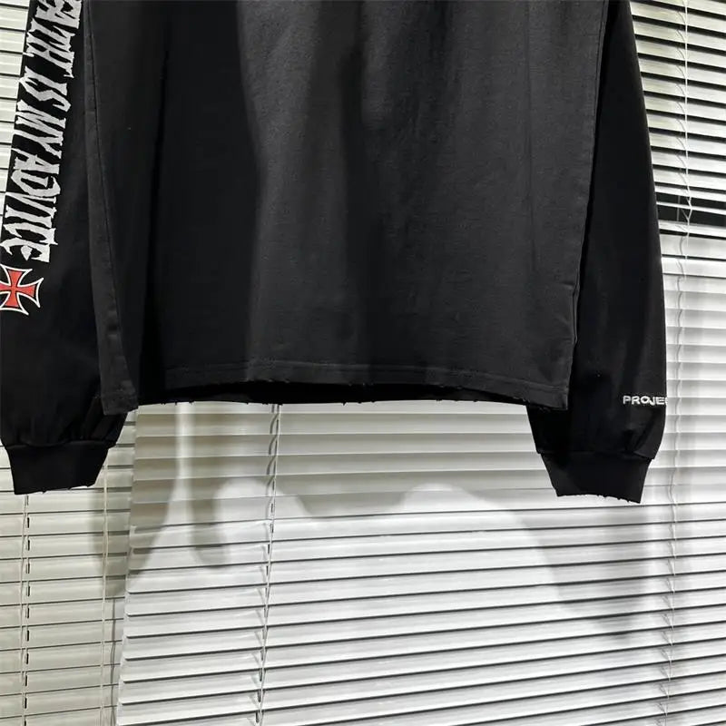New Arrival 2023 Men Green / PROJECT T Shirts T-Shirt Hip Hop Skateboard Street T-Shirts Tee Shirt Top Loose Size #624 Street King Limited