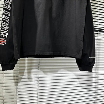 New Arrival 2023 Men Green / PROJECT T Shirts T-Shirt Hip Hop Skateboard Street T-Shirts Tee Shirt Top Loose Size #624 Street King Limited