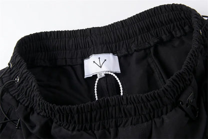 Whoisjacow High Quality 1:1 Men's Workwear hollowed out layered functional sports shorts Street King Limited