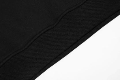 Harajuku Logo Embroidery Thick Fleece Hooded Hoodies for Men and Women Pullover Baggy Casual Sweatshirts Oversized Loose Hoody Street King Limited