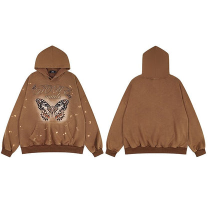 "Diamond City" Unisex Men Women Streetwear Graphic Hoodie Daulet Apparel