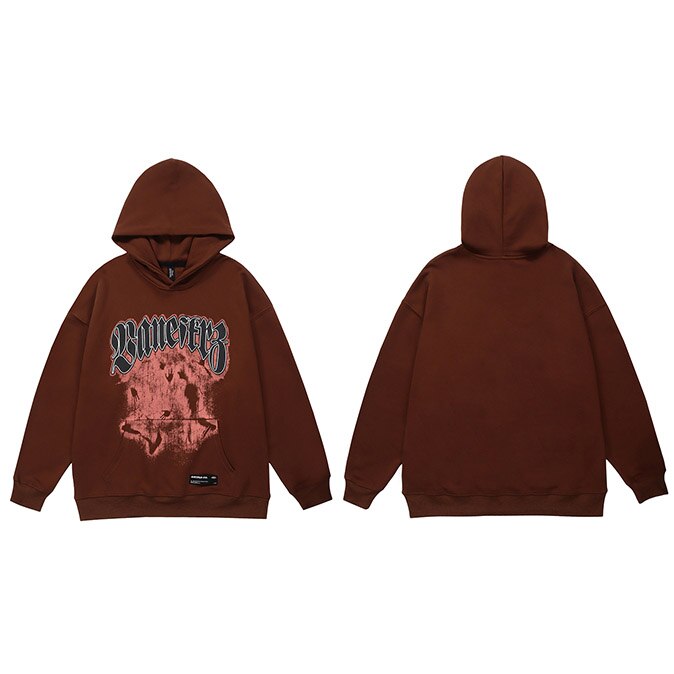 "Black Market" Unisex Men Women Streetwear Graphic Hoodie Daulet Apparel
