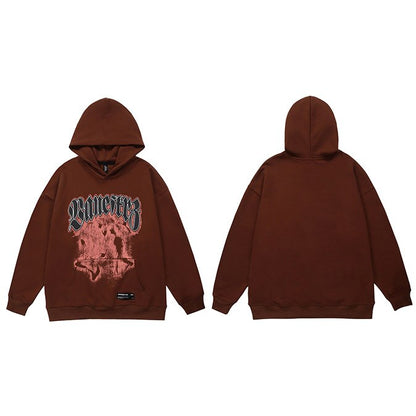 "Black Market" Unisex Men Women Streetwear Graphic Hoodie Daulet Apparel
