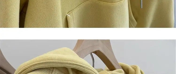 Designed embroidered squirrel hooded sweatshirt for women in spring and autumn loose and versatile American style lazy jacket Street King Limited