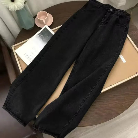 y2k harajuku customized jeans streetwear jeans for men wide trouser graphic new women high waist wide leg pants denim street jeans