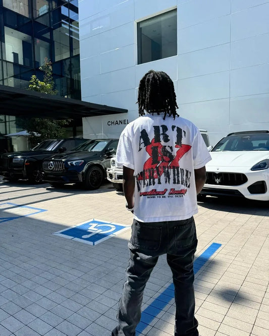 American Gothic Trend Letter Print Oversized T-Shirt Women's Fashion Punk Rock Harajuku Loose Casual Round Neck Short Sleeve Top Street King Limited