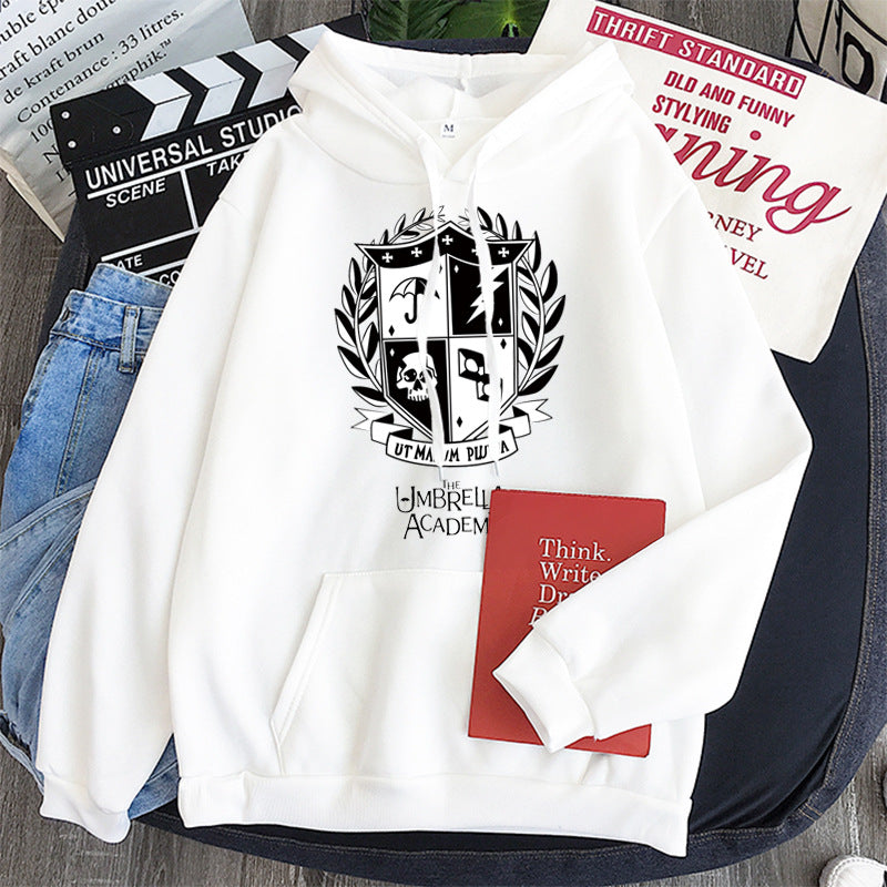 Umbrella College Hoodie Sweatshirt Youth Sweatshirt Street King Apparel