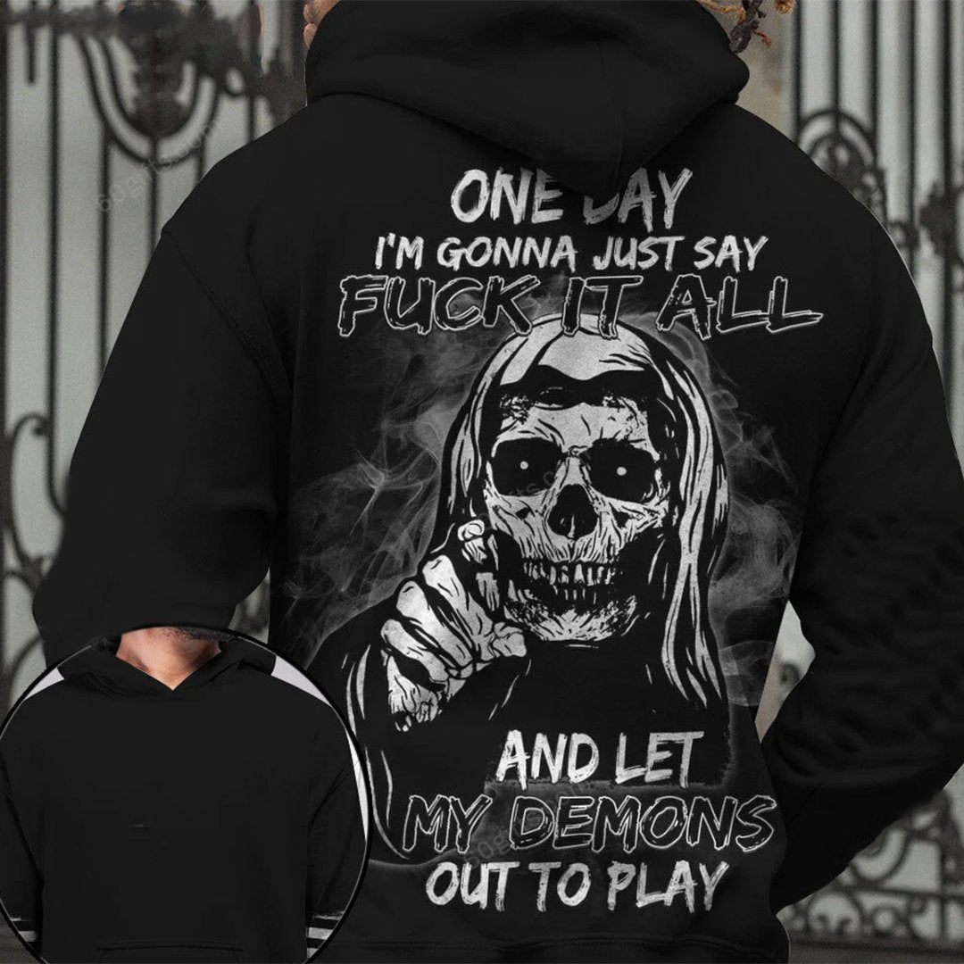 3D Personality Print Hoodie For Men Casual And Comfortable Hoodie Street King Apparel