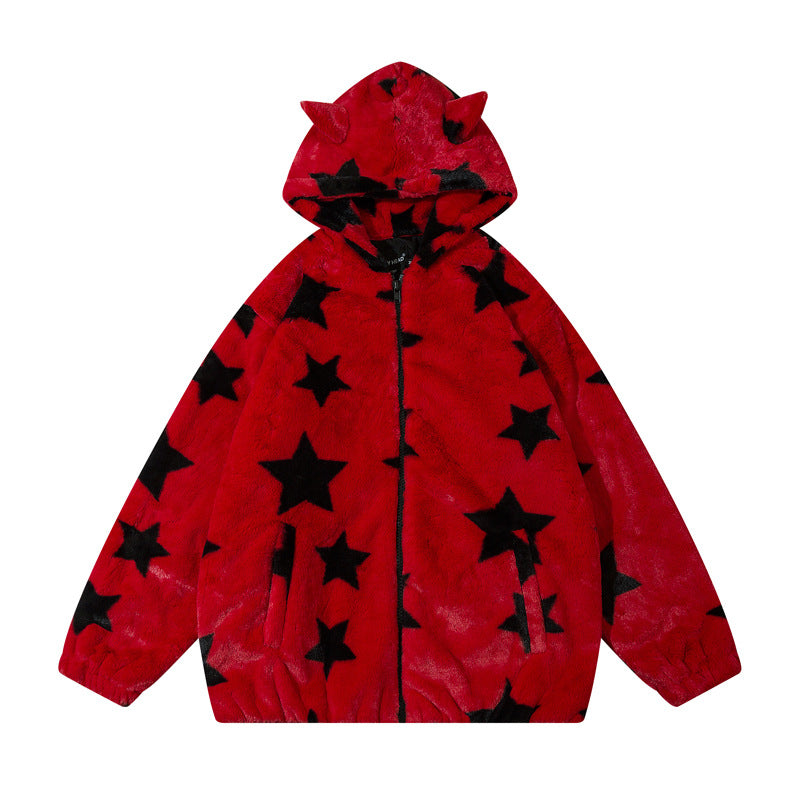 Women's European And American Slouchy Loose Hooded Top Street King Apparel