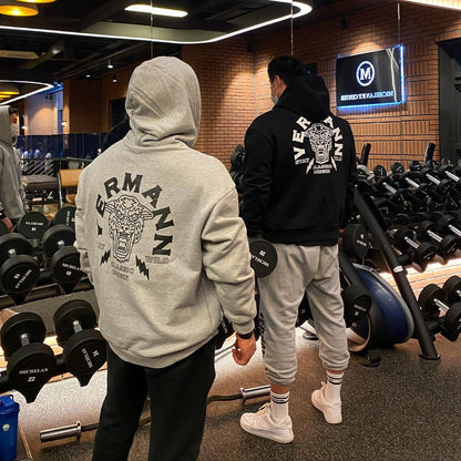 Training Clothes Casual Letter Hooded Pullover Street King Apparel