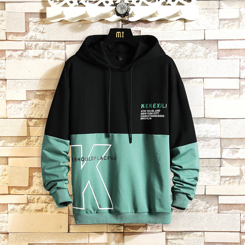 Fashion Casual Printed Hooded Sweater Male Street King Apparel