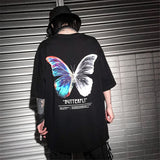 "Butterfly" Unisex Men Women Streetwear Graphic T-Shirt Daulet Apparel