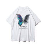 "Butterfly" Unisex Men Women Streetwear Graphic T-Shirt Daulet Apparel