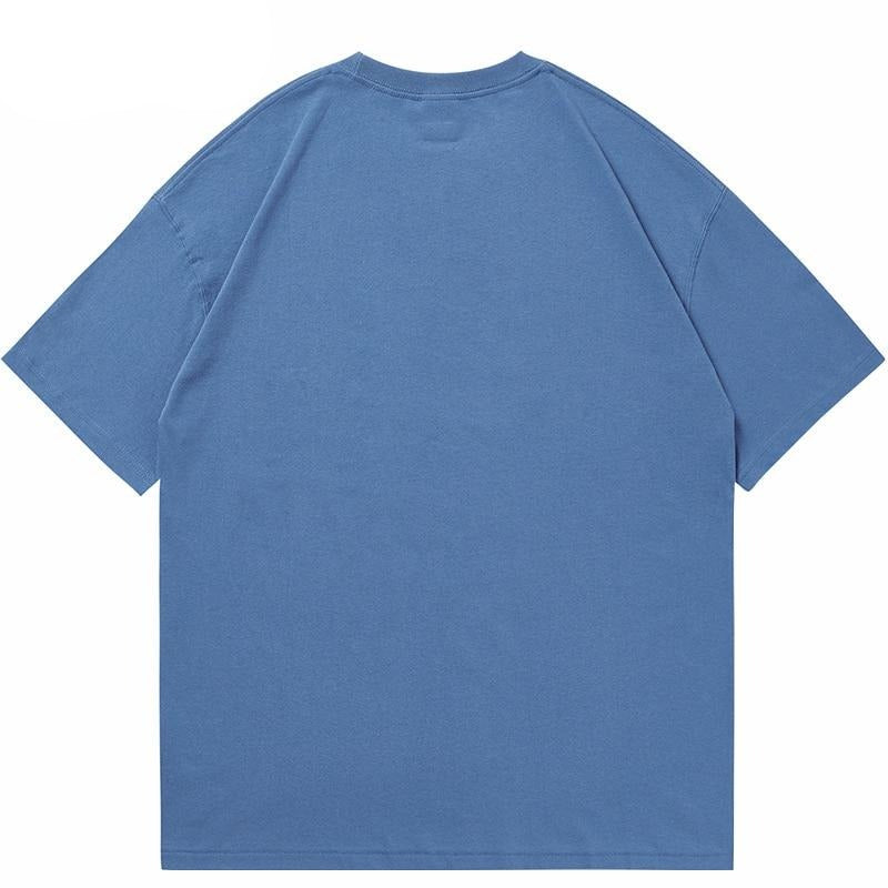 "Sunset Drive" Unisex Men Women Streetwear Graphic T-Shirt Daulet Apparel