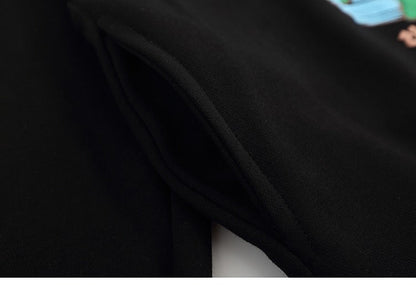 "Time Demon" Unisex Men Women Streetwear Graphic Hoodie Daulet Apparel