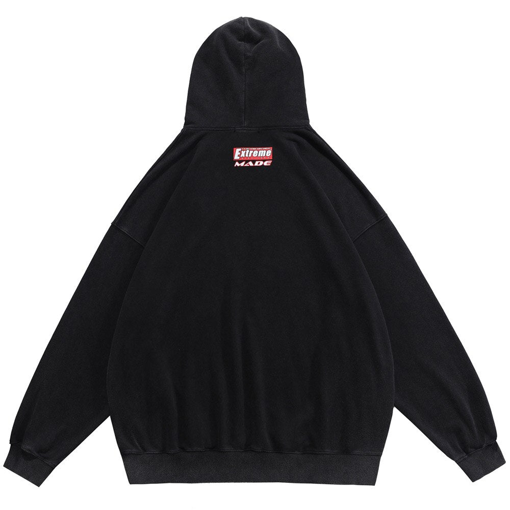 "Alien's Exist" Unisex Graphic Streetwear Hoodie Daulet Apparel