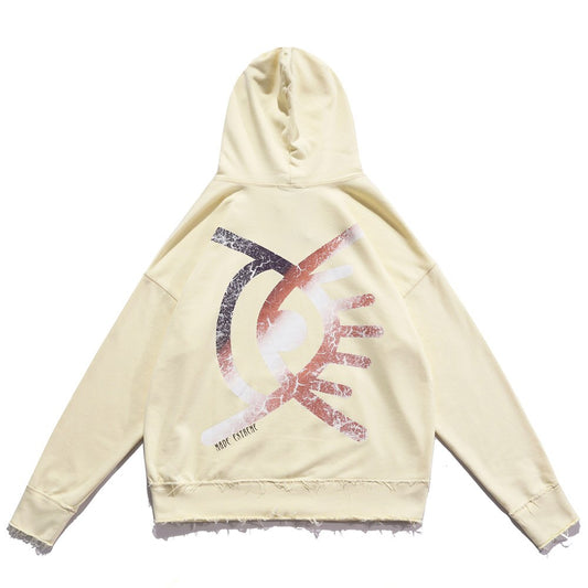 "All Eyes" Unisex Graphic Streetwear Hoodie Daulet Apparel
