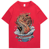 "Kraken" Men Women Streetwear Unisex Graphic T-Shirt - Street King Apparel