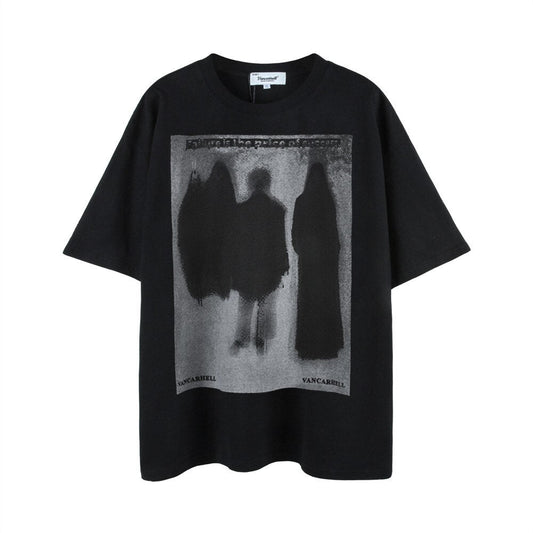"Dark Shadows" Unisex Men Women Streetwear Graphic T-Shirt - Street King Apparel