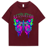 “Revolution" Men Women Streetwear Unisex Graphic T-Shirt - Street King Apparel