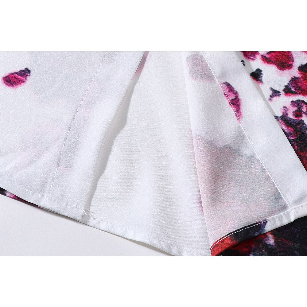 "Red Rose" Unisex Men Women Streetwear Graphic Shirt - Street King Apparel
