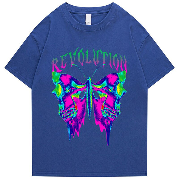 “Revolution" Men Women Streetwear Unisex Graphic T-Shirt - Street King Apparel