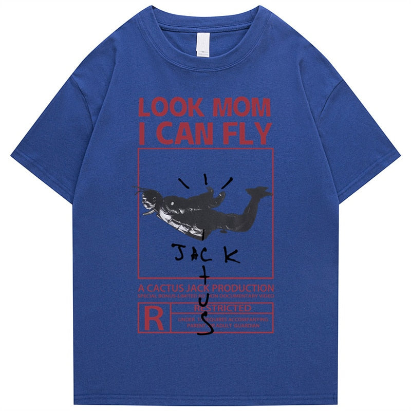 "Fly Away" Unisex Men Women Streetwear Graphic T-Shirt - Street King Apparel