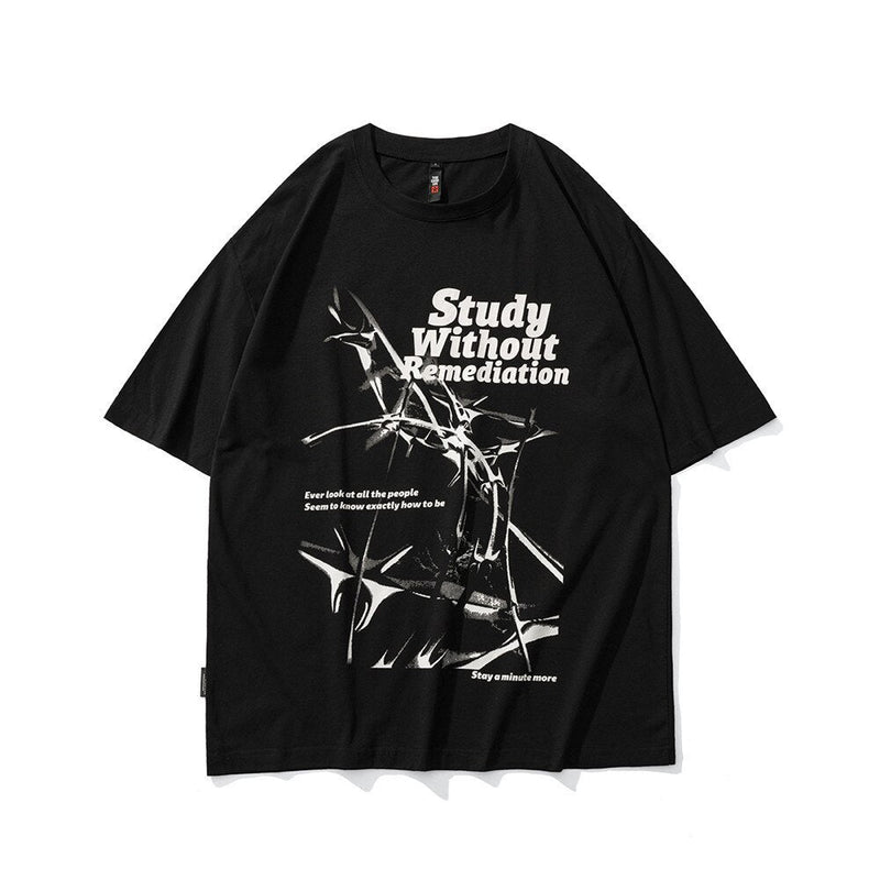 "Stop Studying" Unisex Men Women Streetwear Graphic T-Shirt - Street King Apparel